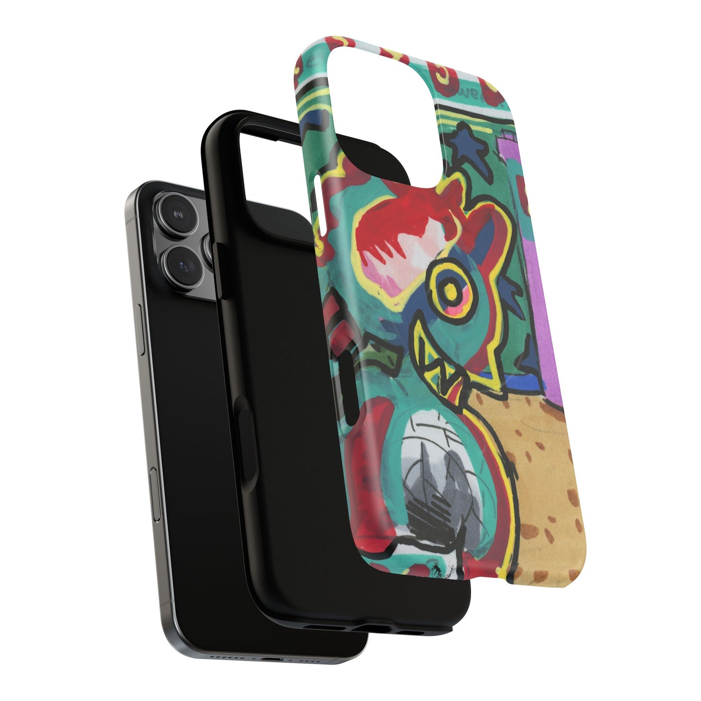 Smiley Creature Tough Magnetic Cases