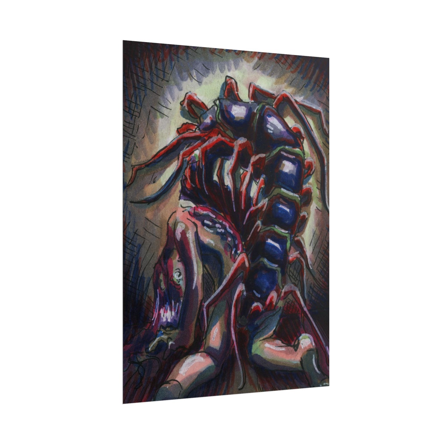 "Centipede Lady" poster