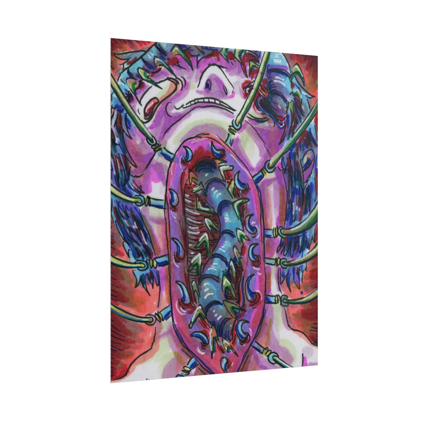 "Centipede Neck" poster