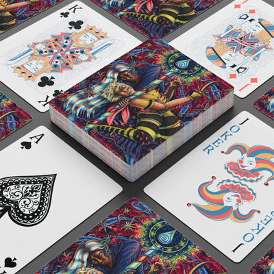 Poker Playing Cards - Sister Duel