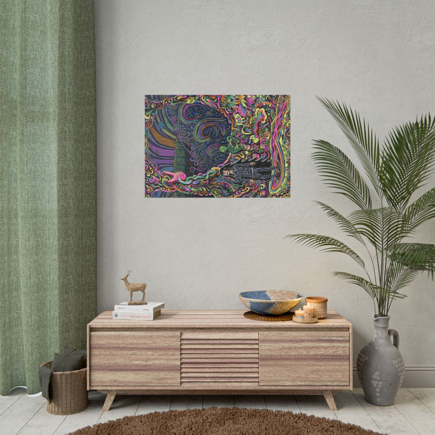 "Welcome to Floofle World" Print