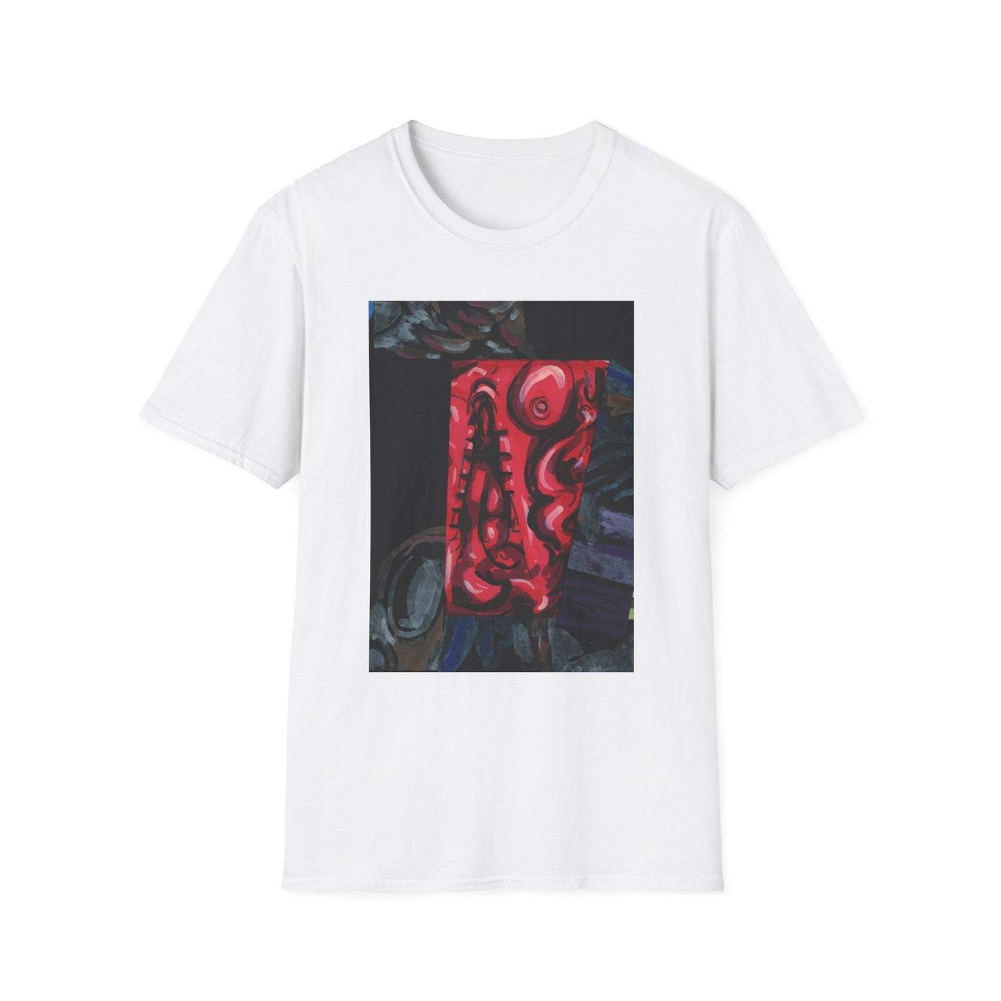 Blood Bucket Unisex Softstyle T-Shirt
