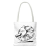 Tote Bag (white) - Flower Cannibal