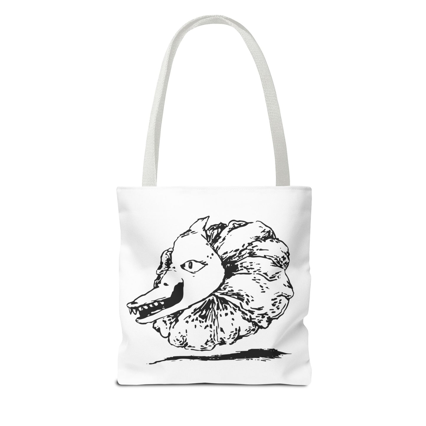 Tote Bag (white) - Flower Cannibal