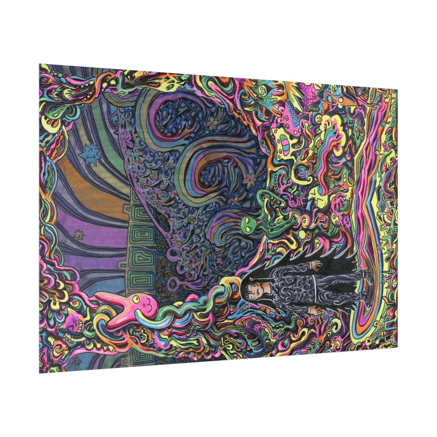 "Welcome to Floofle World" Print