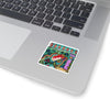Smiley Creature Kiss-Cut Stickers