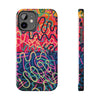 Colorful Squiggly Lines Tough Phone Cases