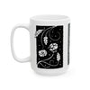 Ceramic Mug (11oz & 15oz) - Flower Cannibal