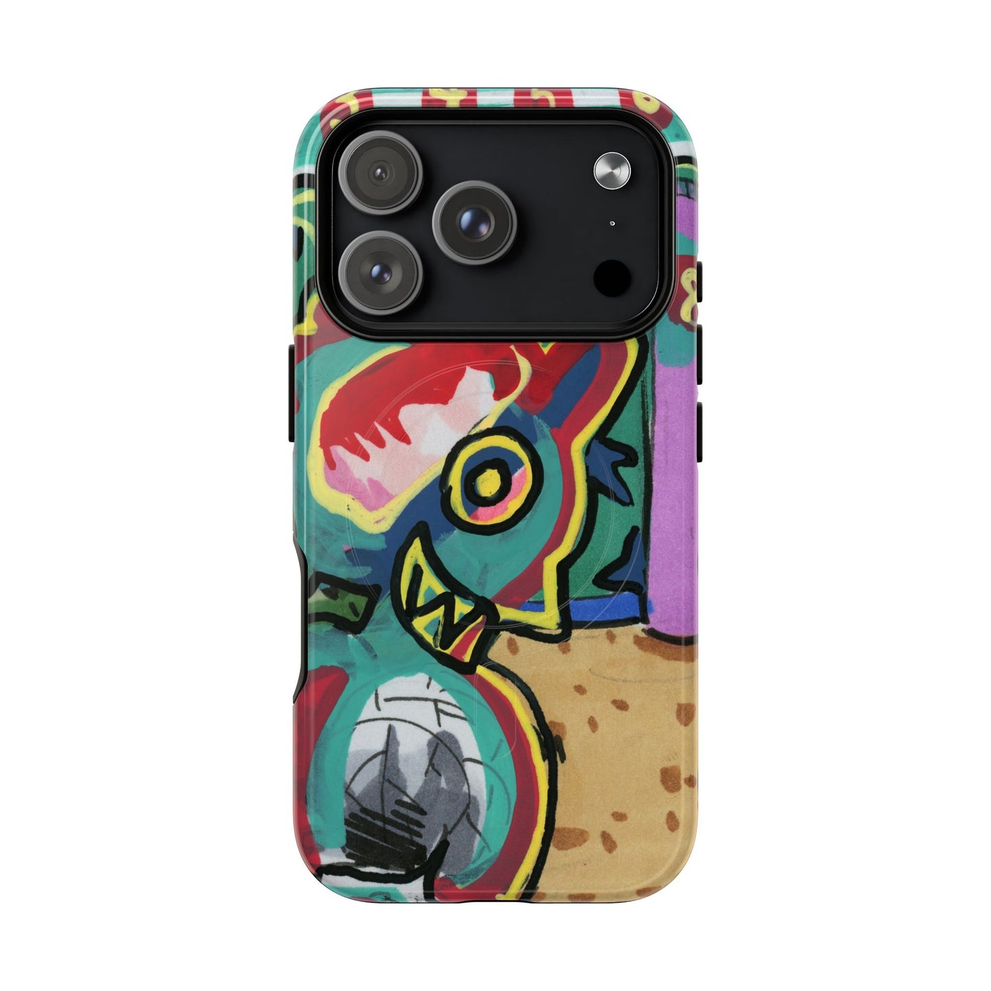 Smiley Creature Tough Magnetic Cases