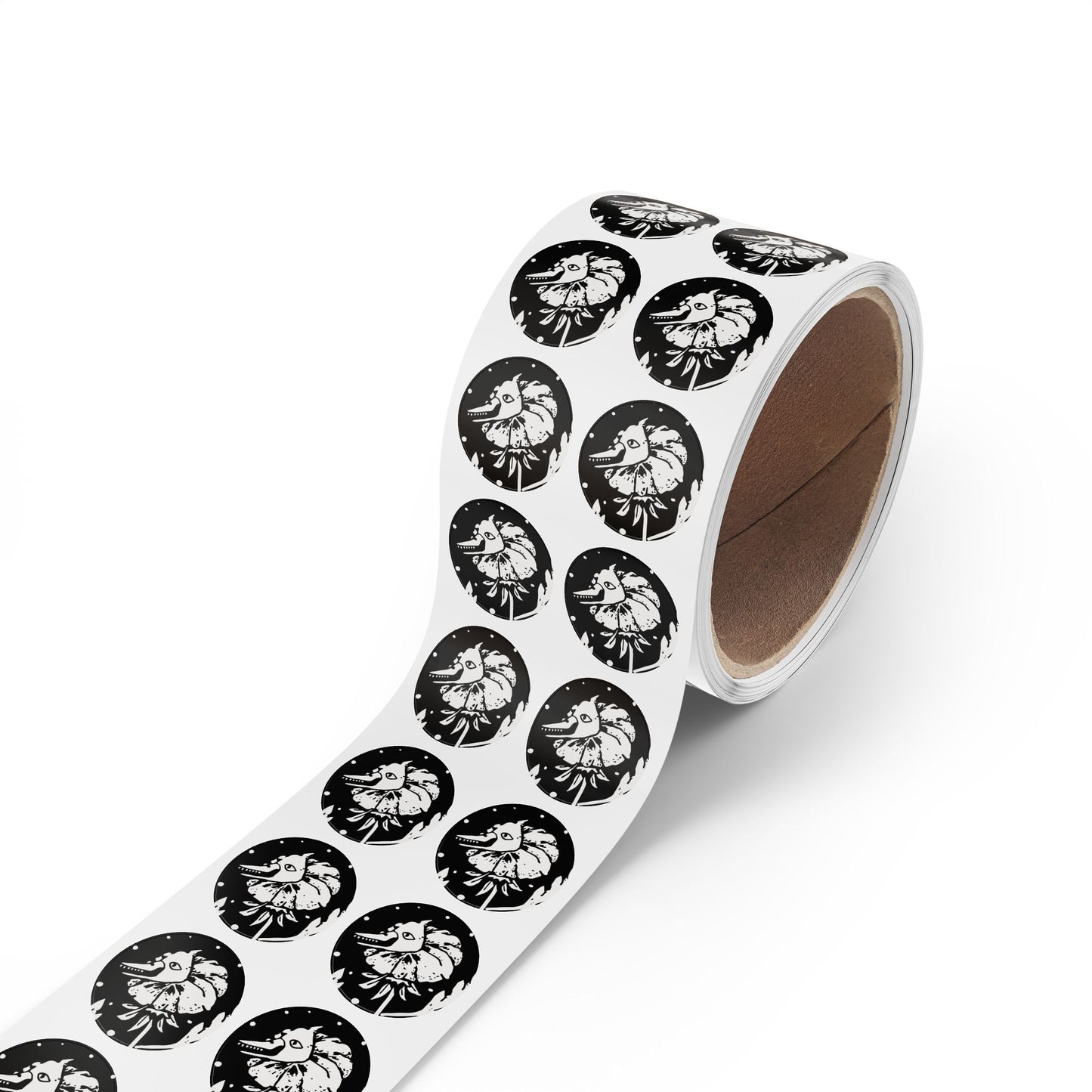 Round Sticker Rolls - Flower Cannibal
