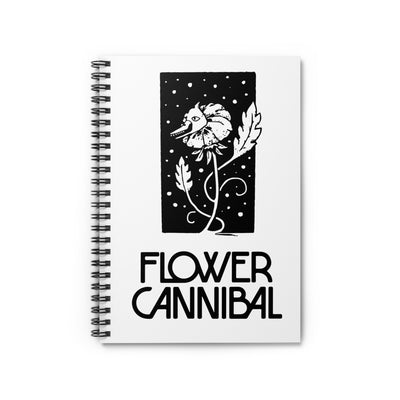 Spiral Notebook (Ruled Paper) - Flower Cannibal