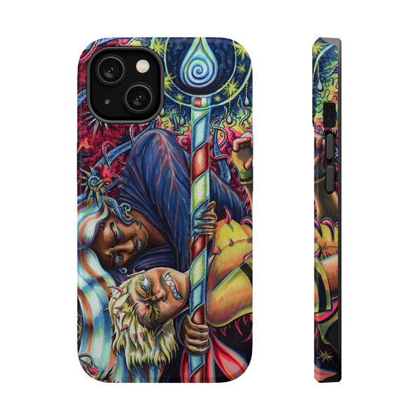 Magnetic Impact-Resistant Phone Case - Sister Duel