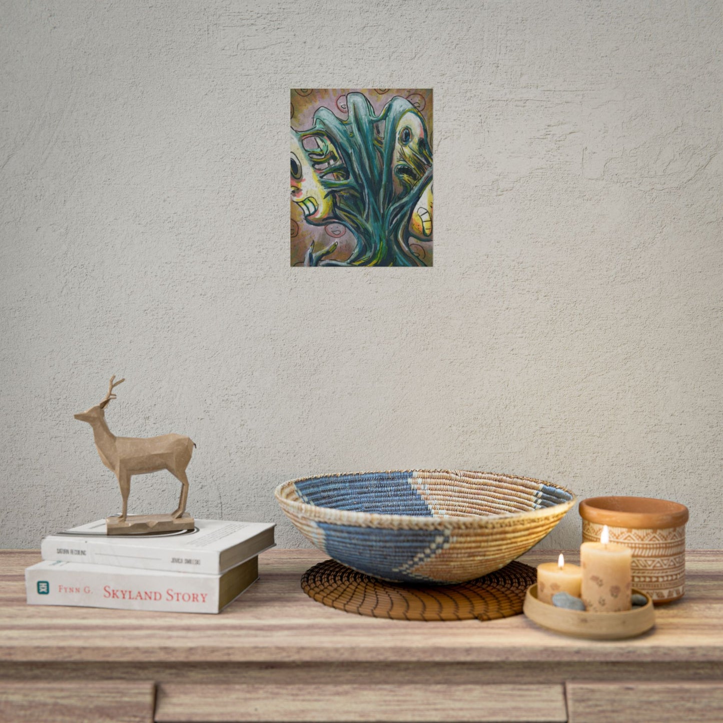 "Multiple Faces" poster