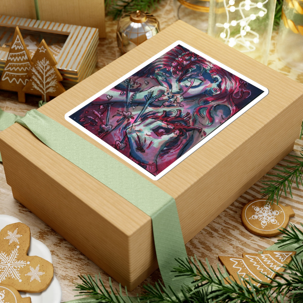 "Heartthrob" sticker