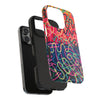 Colorful Squiggly Lines Tough Phone Cases