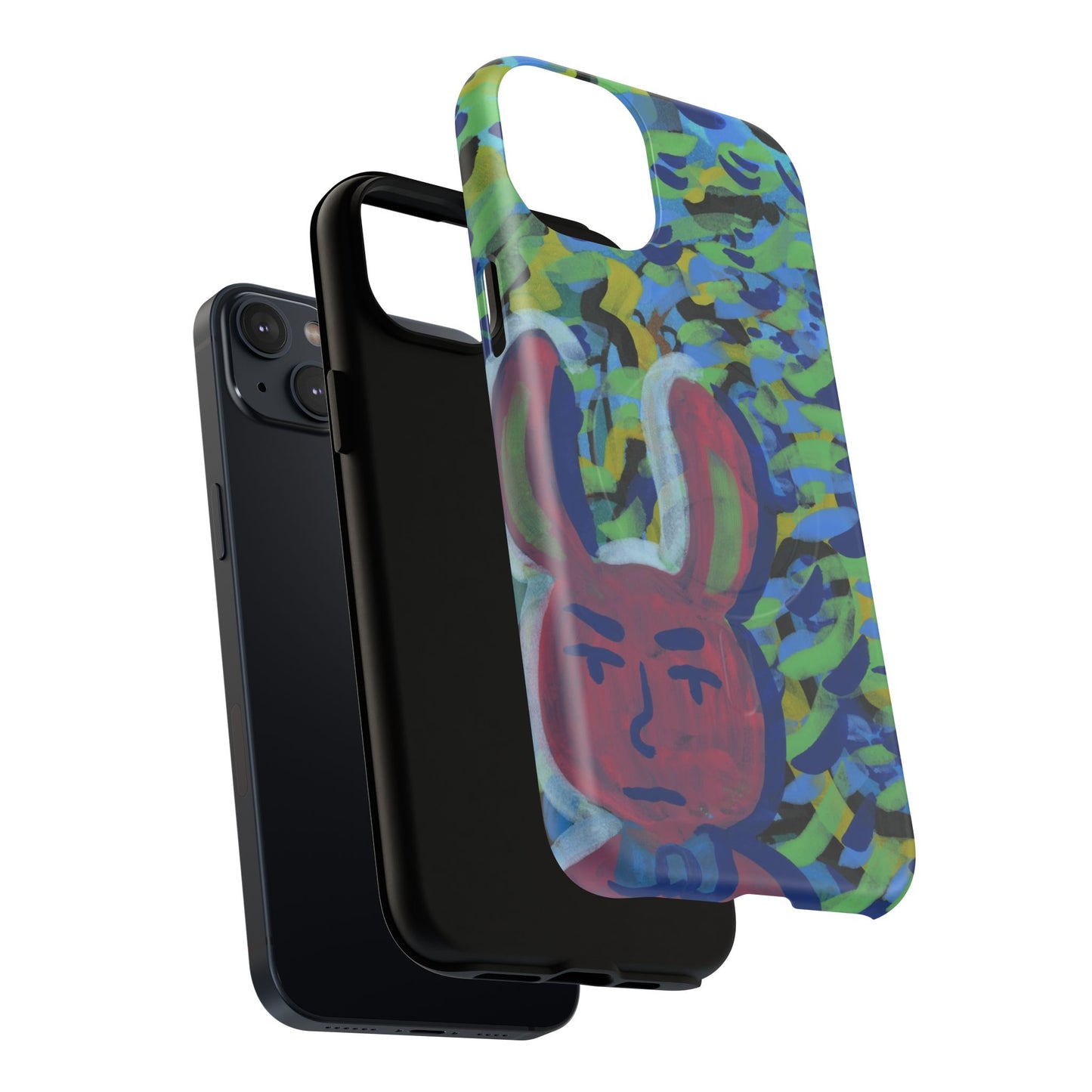 Bunny Dude Tough Magnetic Cases