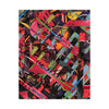 Abstracted Scraps Matte Vertical Poster