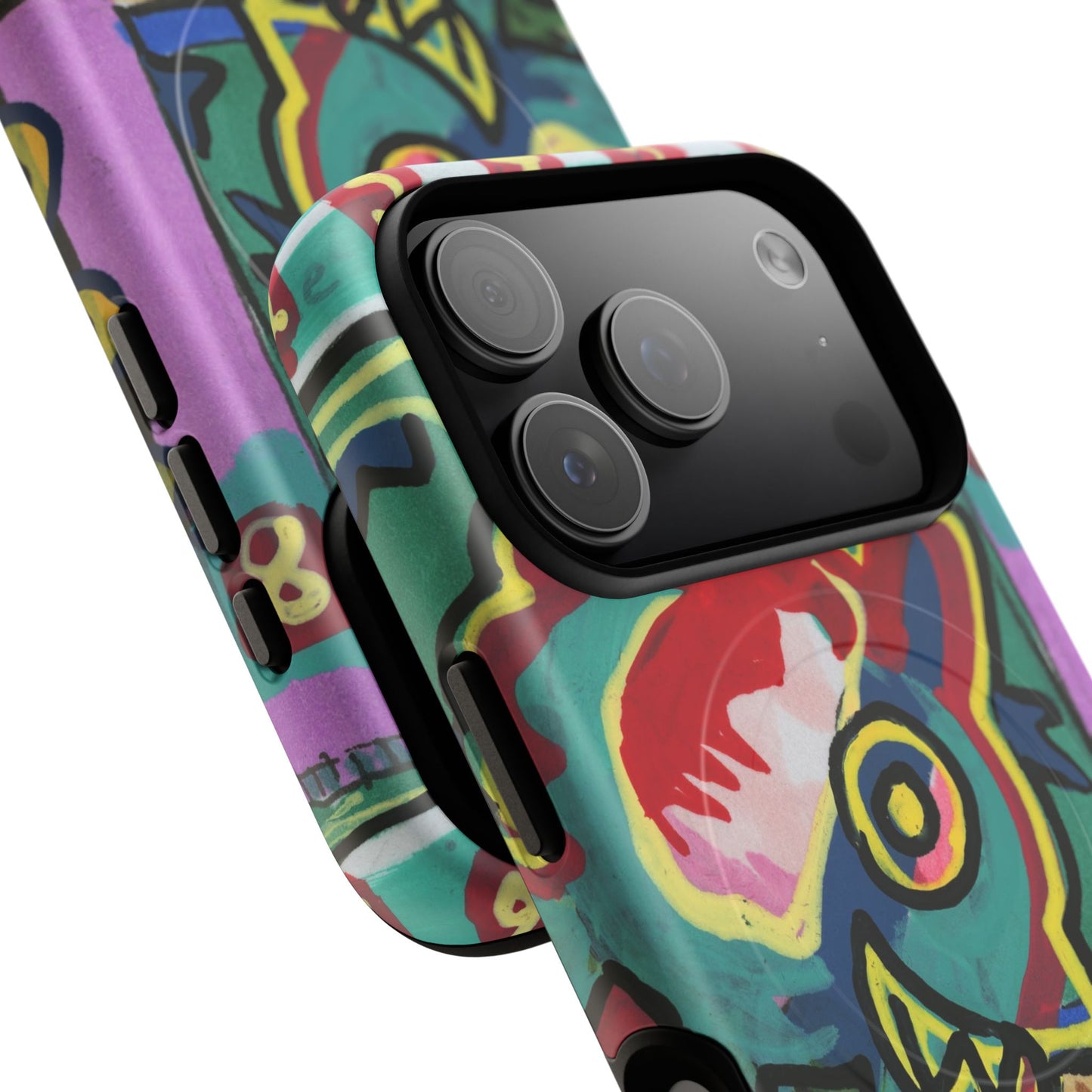 Smiley Creature Tough Magnetic Cases