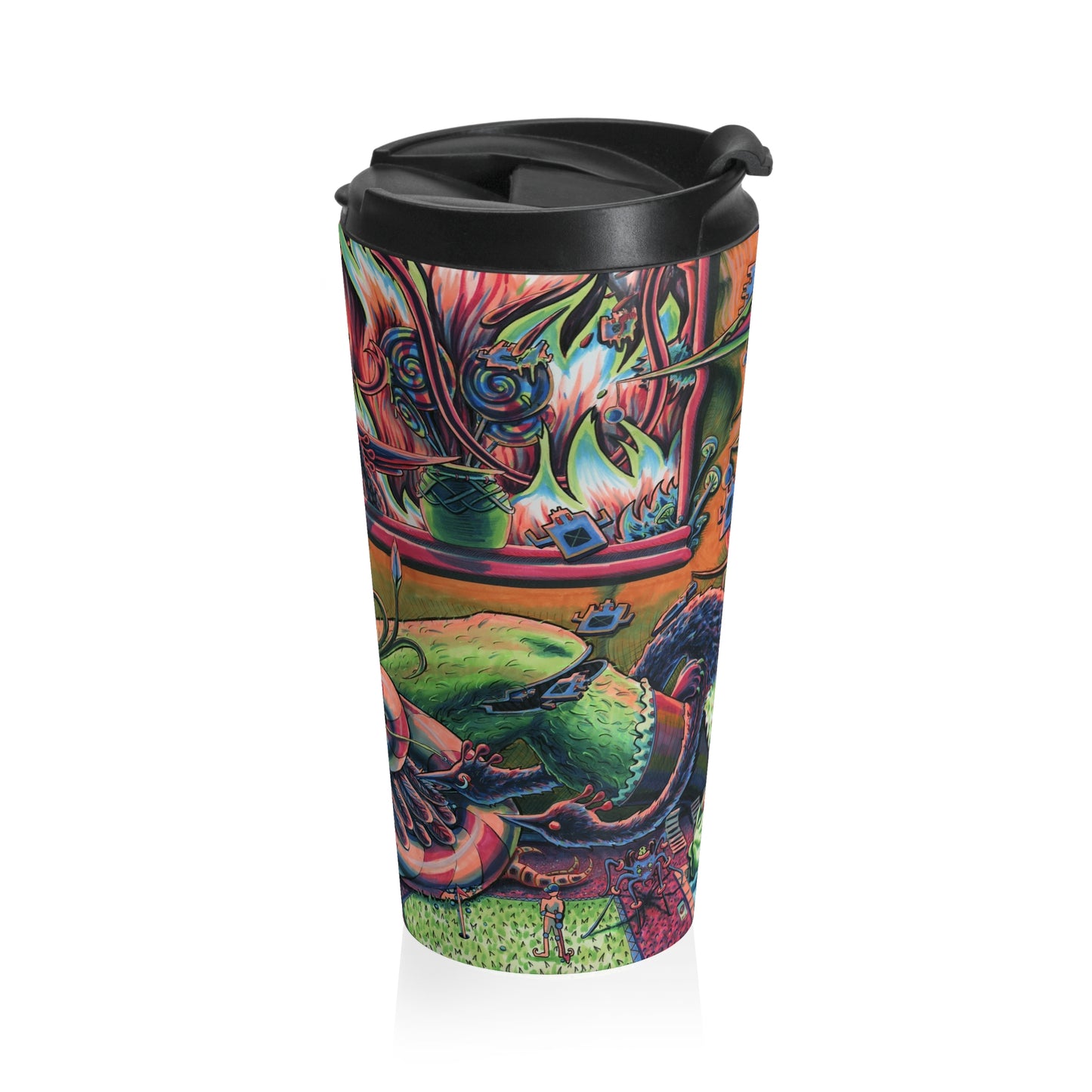 Stainless Steel Travel Mug - Early Bird