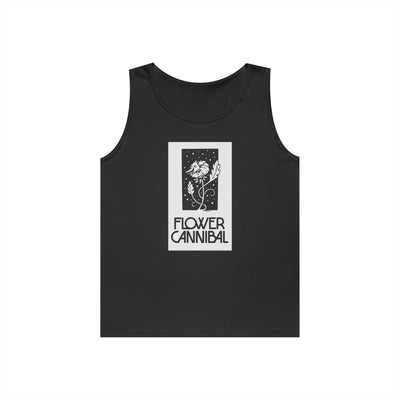 Unisex Heavy Cotton Tank Top - Flower Cannibal
