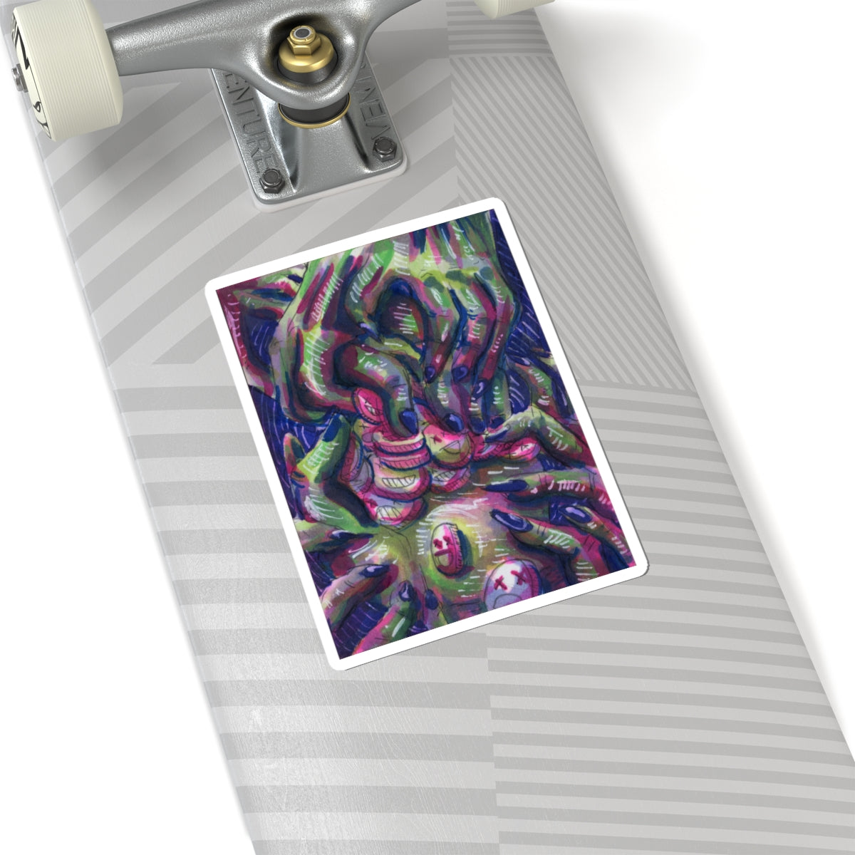 "Unclench my Fist" sticker