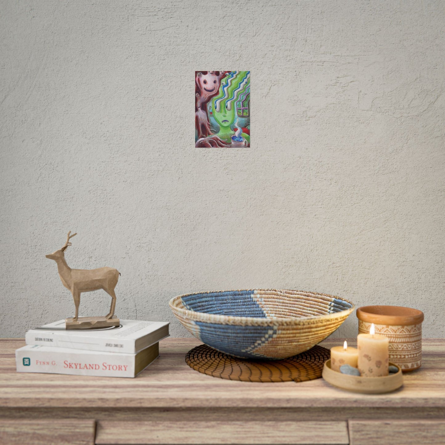 "Unwanted Visitor" poster