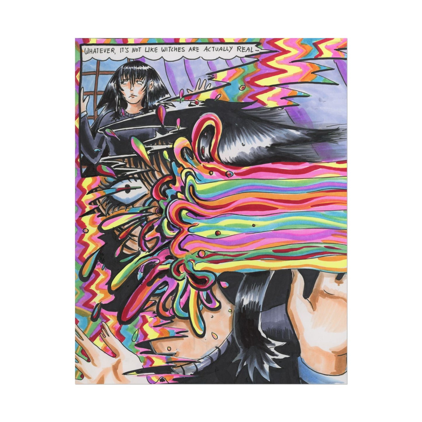 "Witches are real!?" Print