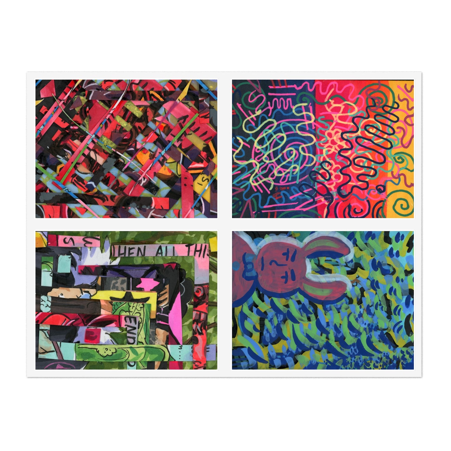Maximalist Vibes Sticker Sheet