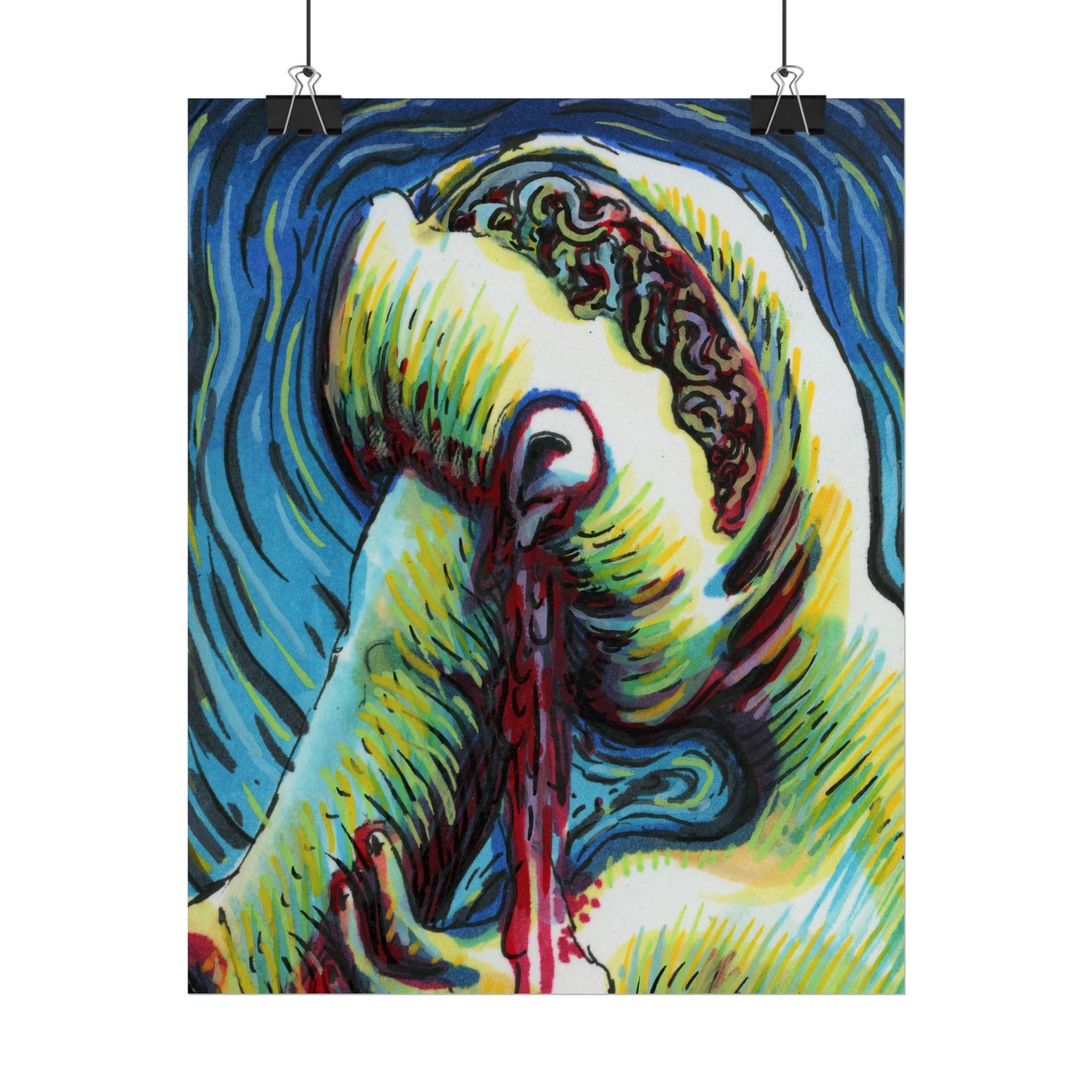 "Face Sludge Slam" poster