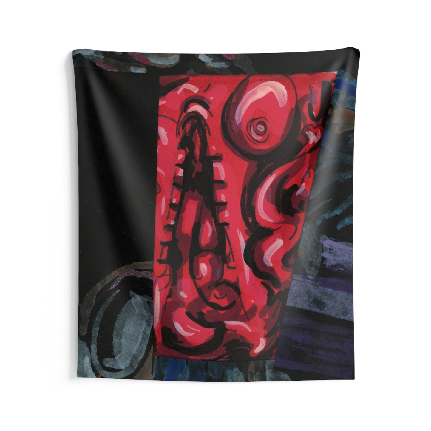 Blood Bucket Indoor Wall Tapestry