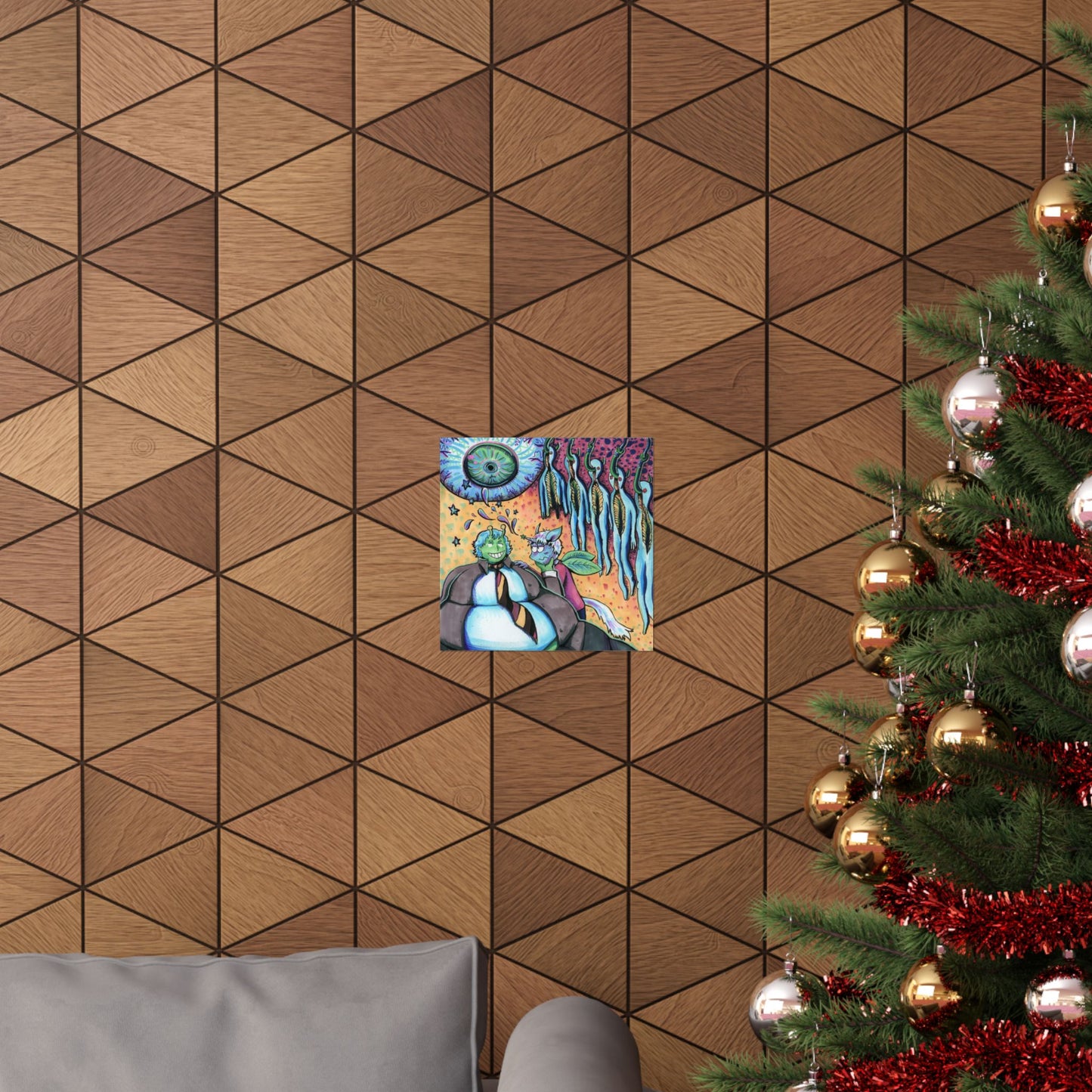 Nevets and Twinkle Matte Vertical Poster