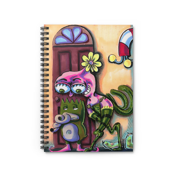 Nick and Penelope Spiral Notebook - Ruled Line
