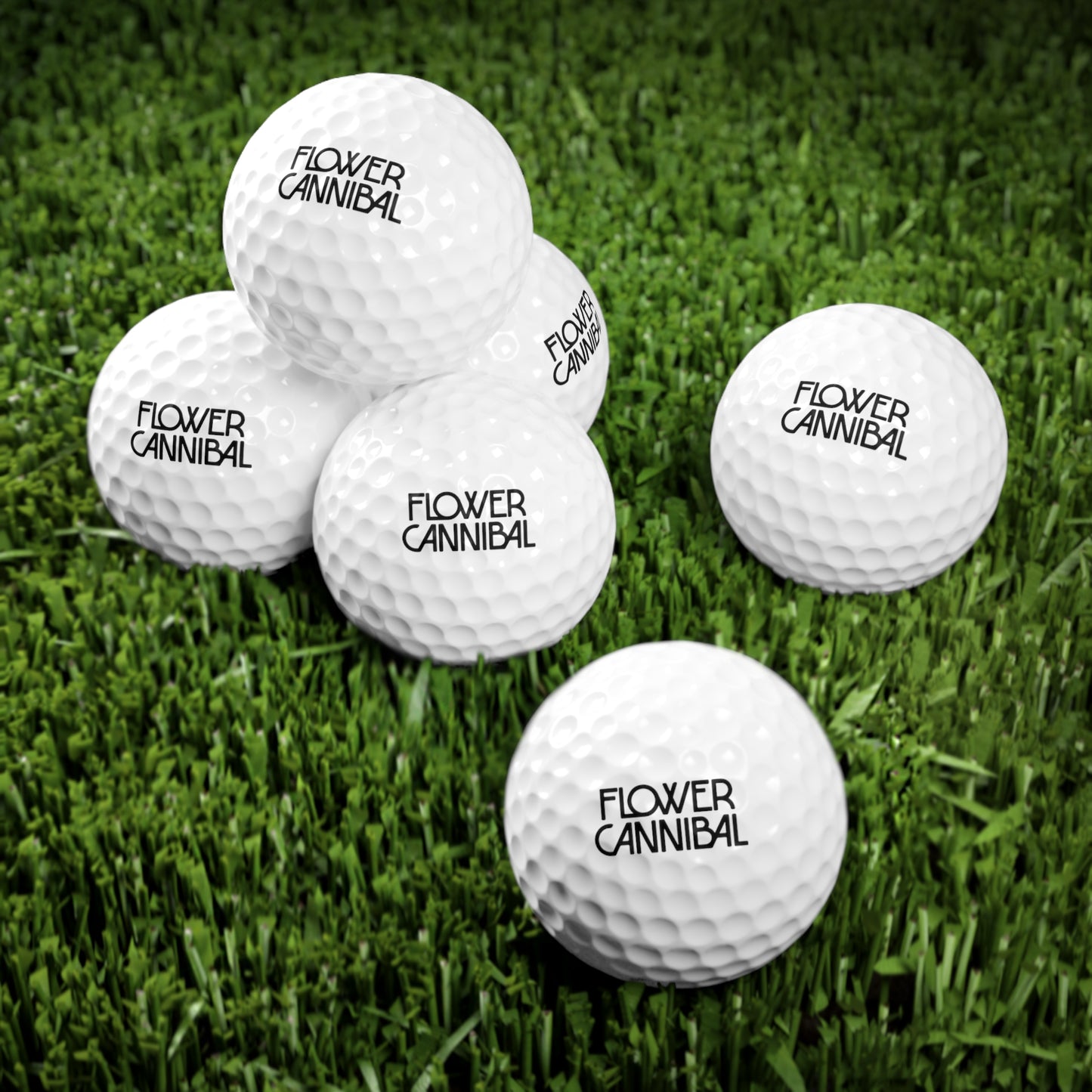 Golf Balls (Set of 6) - Flower Cannibal
