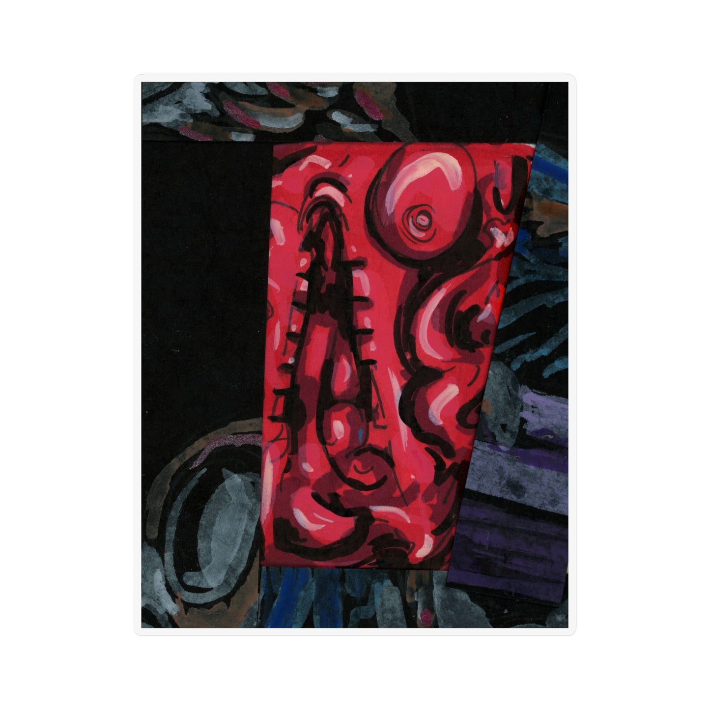Blood Bucket Magnet
