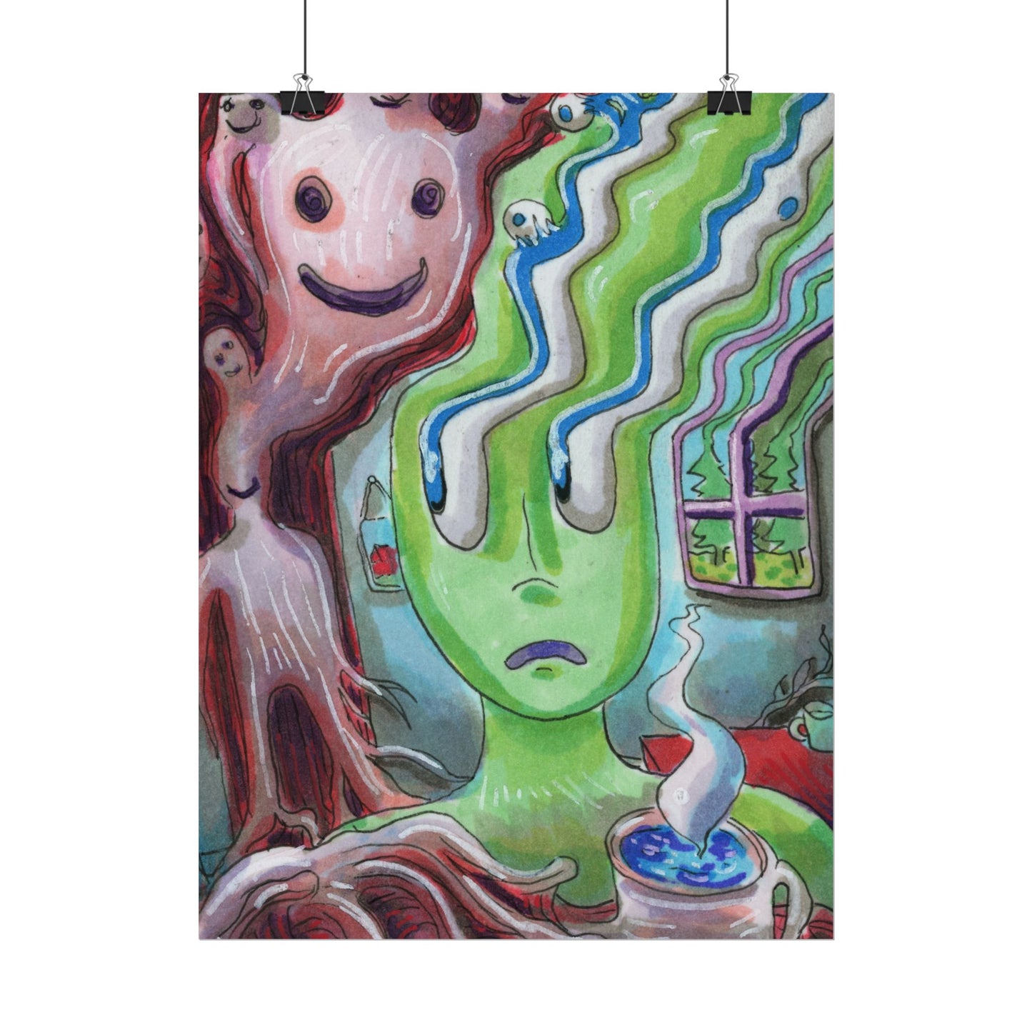 "Unwanted Visitor" poster