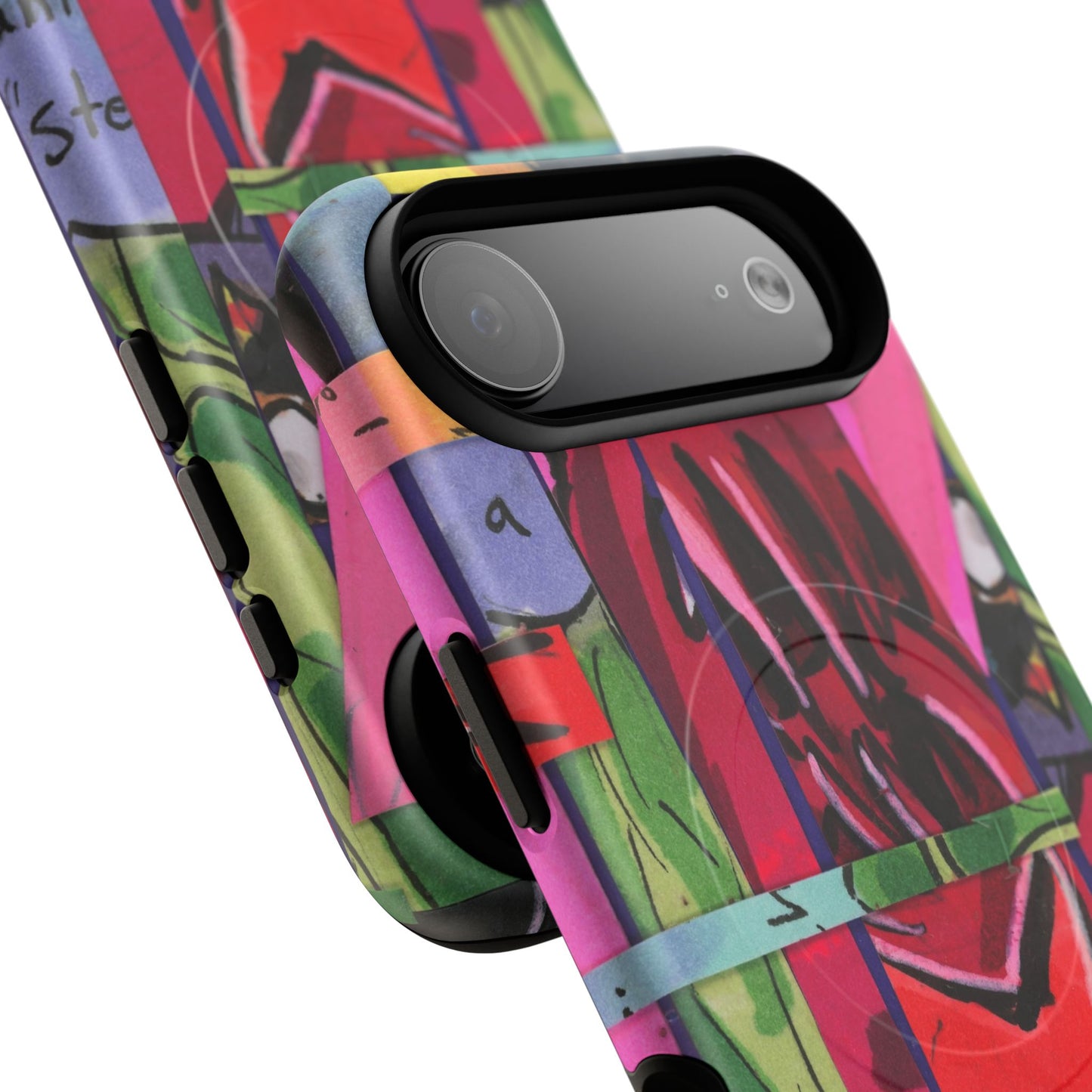 Abstracted Demon Tough Magnetic Cases