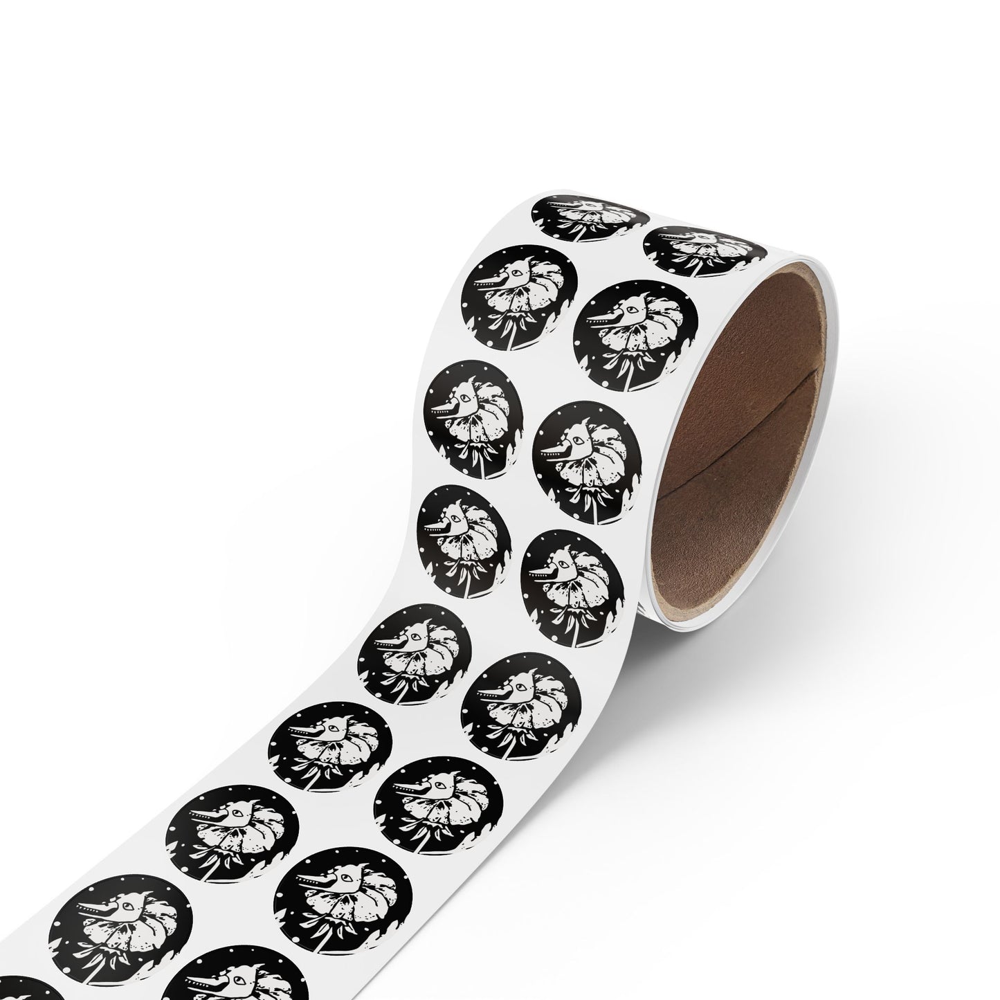 Round Sticker Rolls - Flower Cannibal