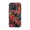 Abstracted Scraps Tough Magnetic Cases