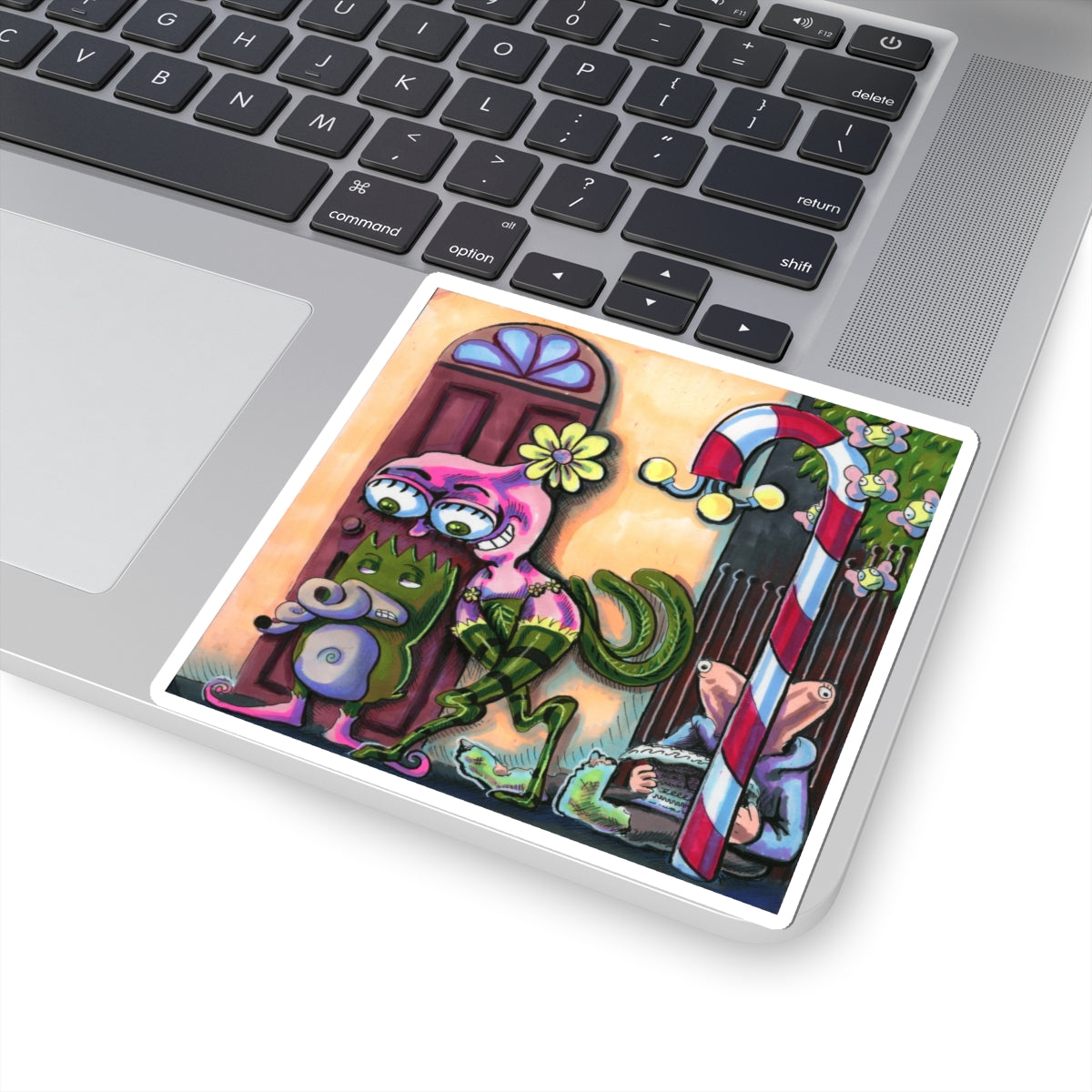 Nick and Penelope Kiss-Cut Sticker
