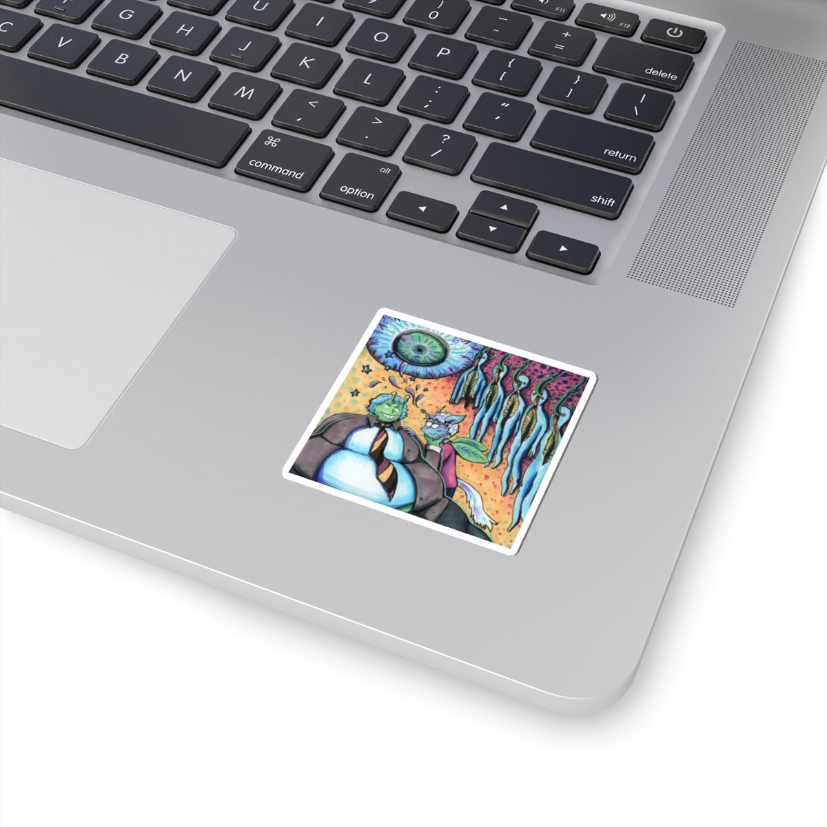 Nevets and Twinkle Kiss-Cut Sticker