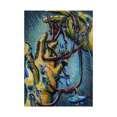 "Fishhook Web" poster