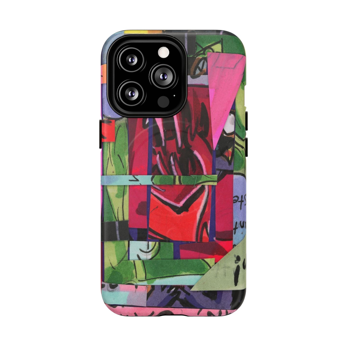 Abstracted Demon Tough Magnetic Cases
