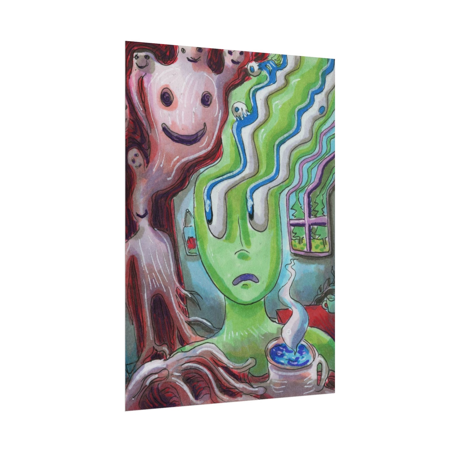 "Unwanted Visitor" poster