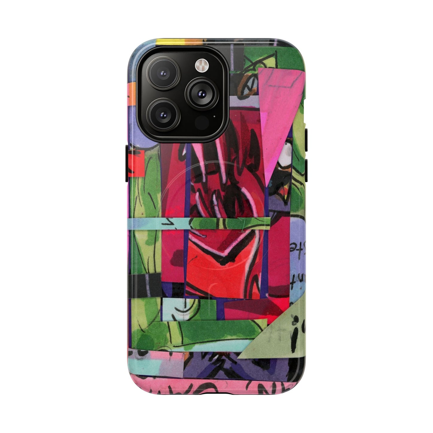Abstracted Demon Tough Magnetic Cases