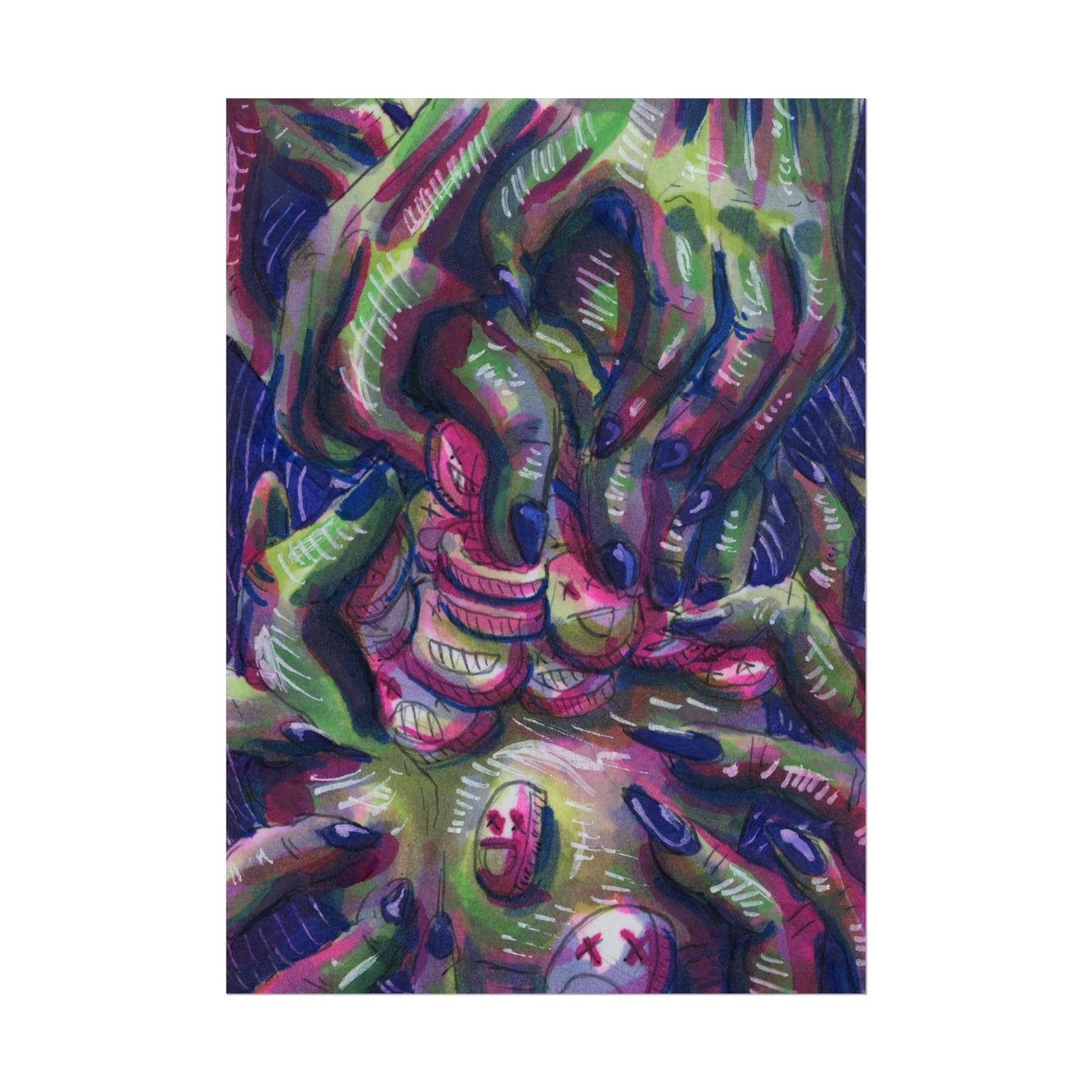 "Unclench my Fist" poster