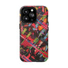 Abstracted Scraps Tough Magnetic Cases