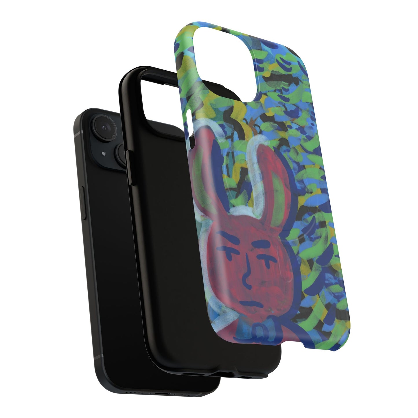 Bunny Dude Tough Magnetic Cases