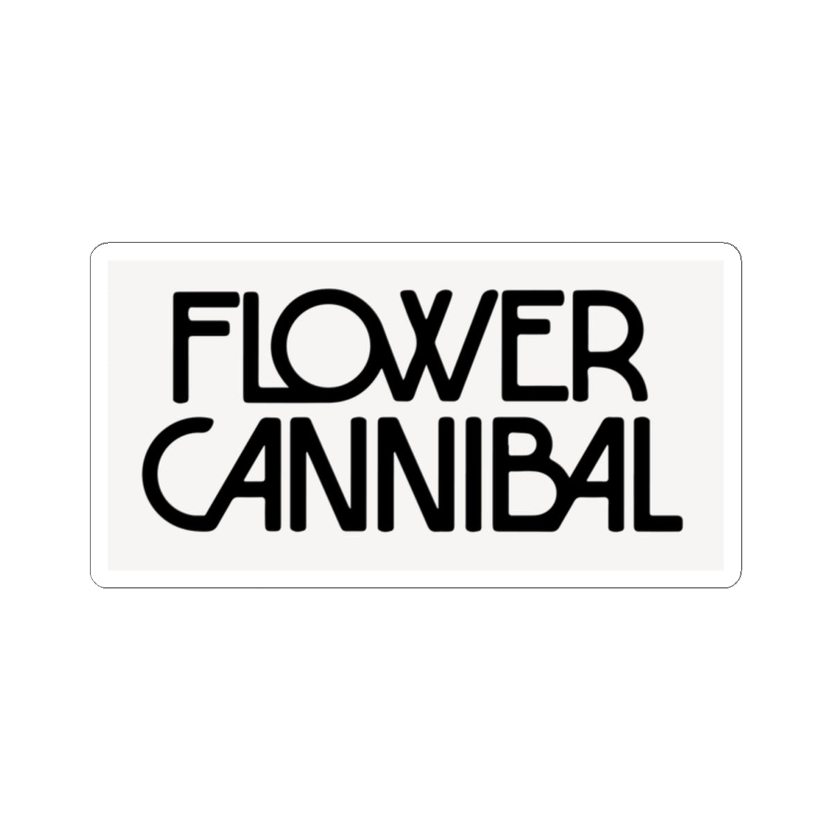 Sticker - Flower Cannibal (Logo 1)