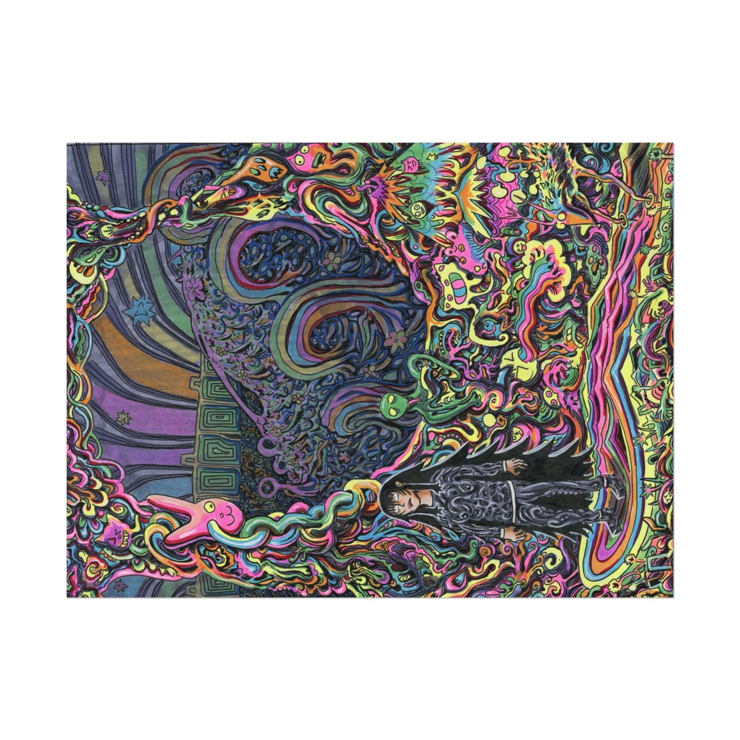 "Welcome to Floofle World" Print