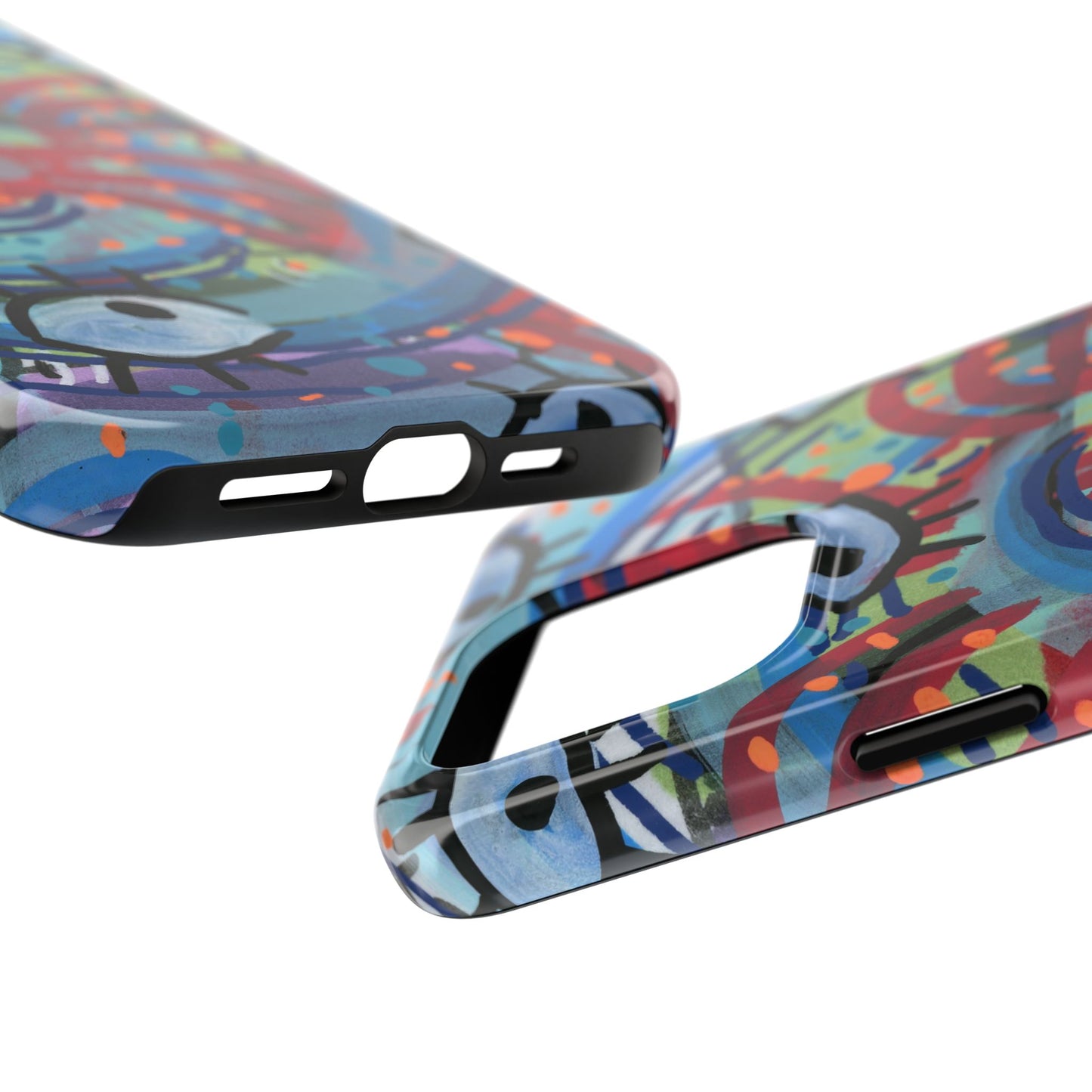 Eyeball Attack Tough Phone Cases